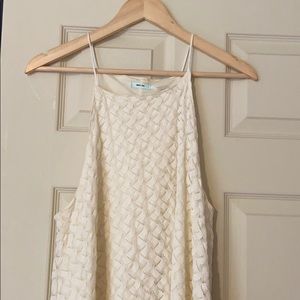 White lace dress